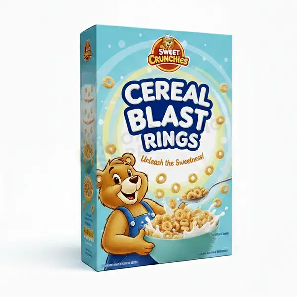bulk cereal with bear on box