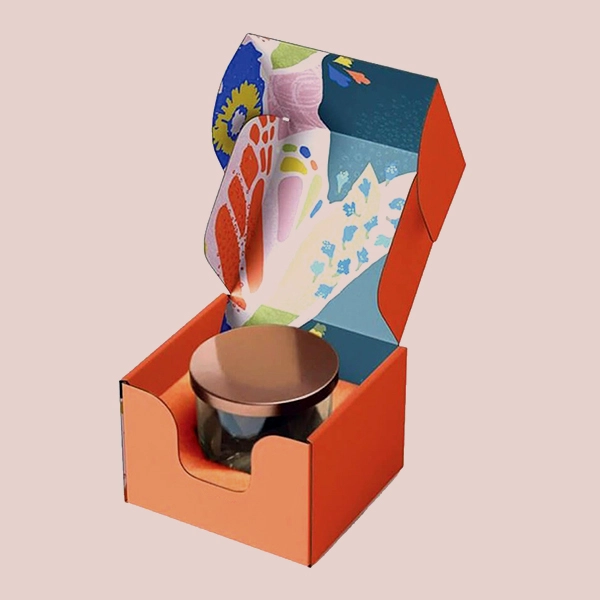 candle box with insert packaging
