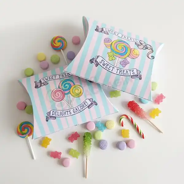candy pillow boxes wholesale