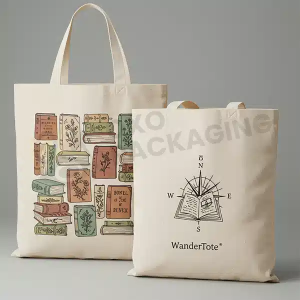 canvas tote packaging bags