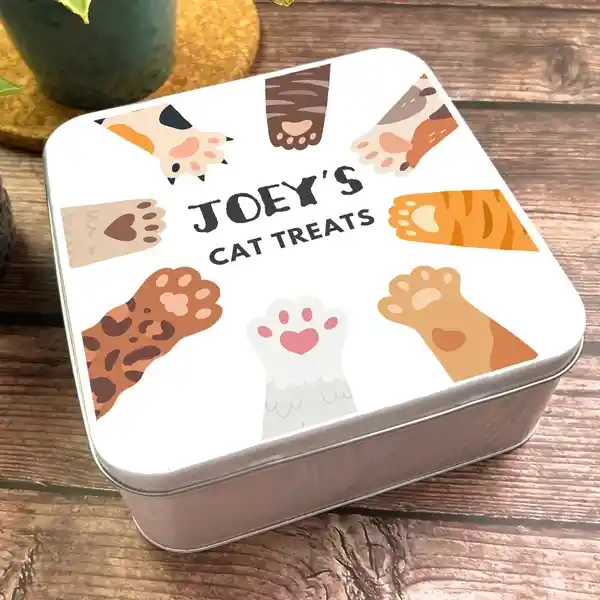 Cat Treat Tins Wholesale