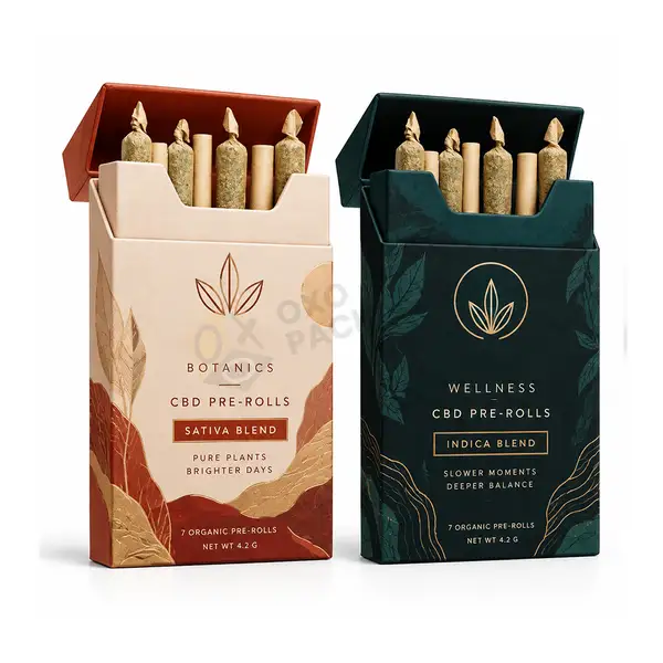 cbd pre roll on packaging