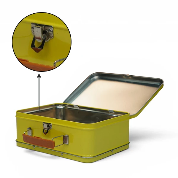CBD Tin Suitcase Packaging