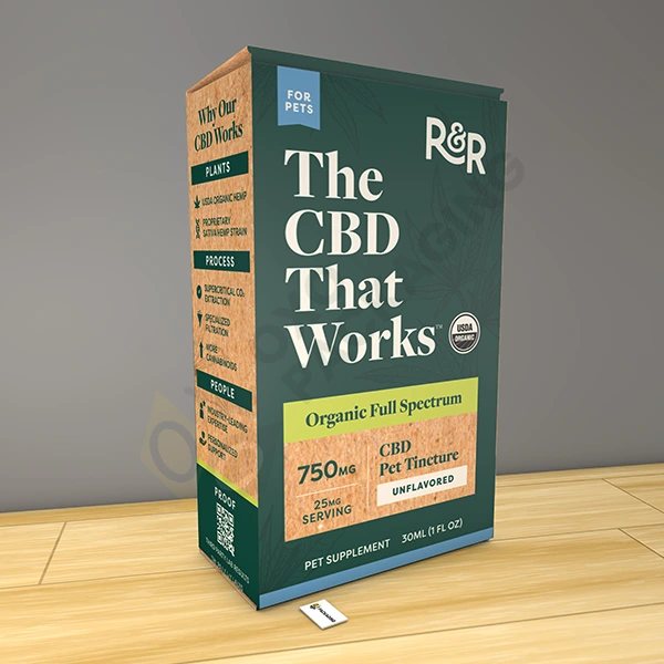 Custom CBD Tincture Boxes