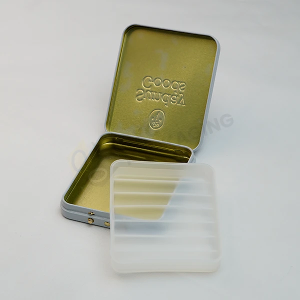 Child Resistant Button Lock Pre-Roll Tin Bulk