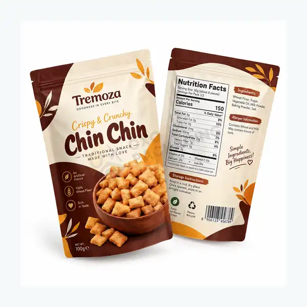 chin chin packaging wholesale