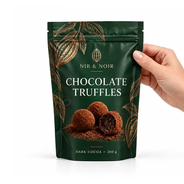 Chocolate Mylar Bags