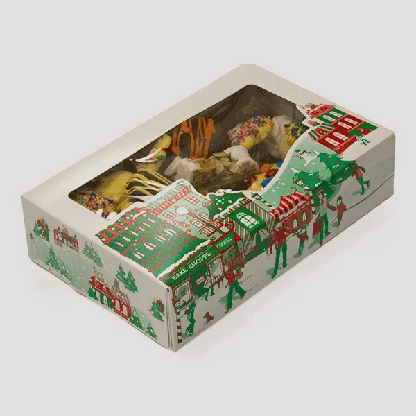 christmas cookie treat boxes