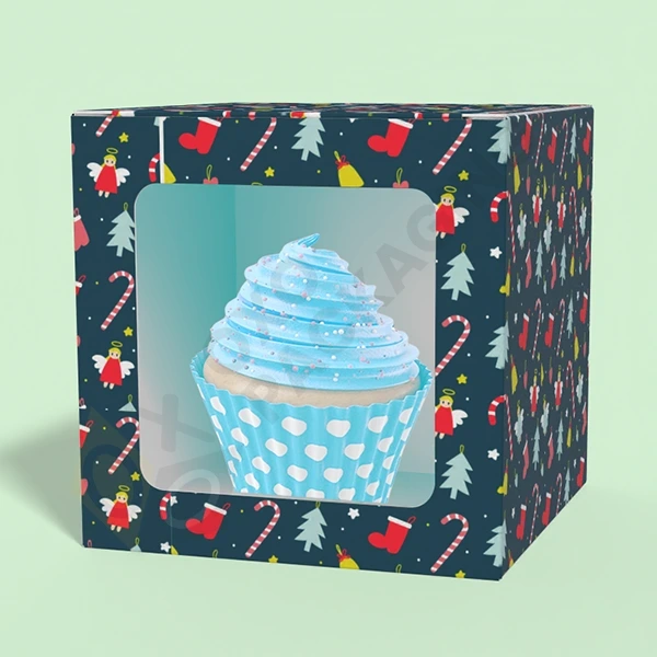 christmas cupcake boxes