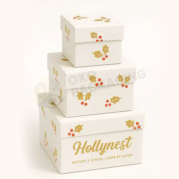 Christmas Stacking Boxes Wholesale