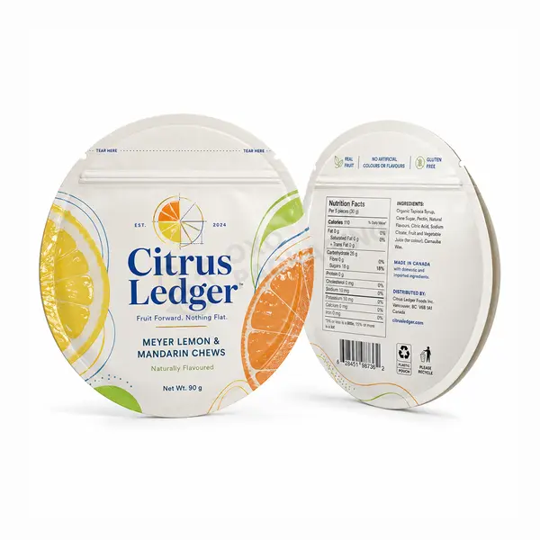 Circle Shaped Mylar Bags bulk