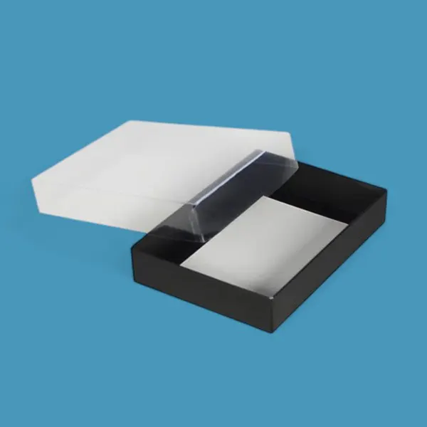 Clear Lid Boxes with Black Base Bulk