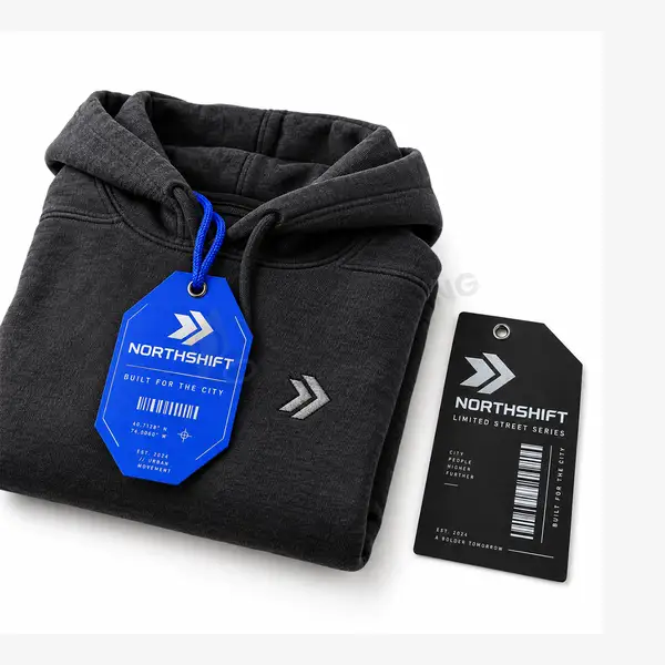 clothing hang tag