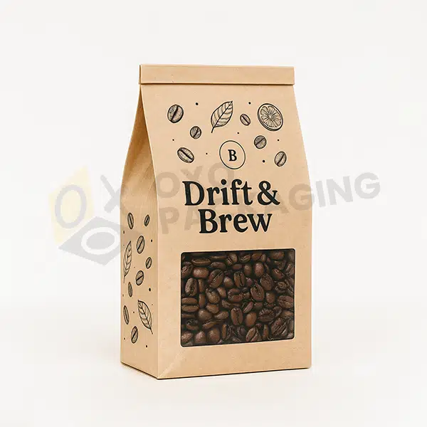 coffee kraft packaging bags