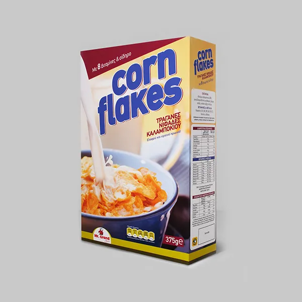 corn flakes packaging