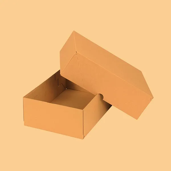 corrugated storage boxes with lids