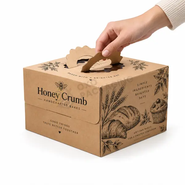 custom Bakery Boxes With Handle