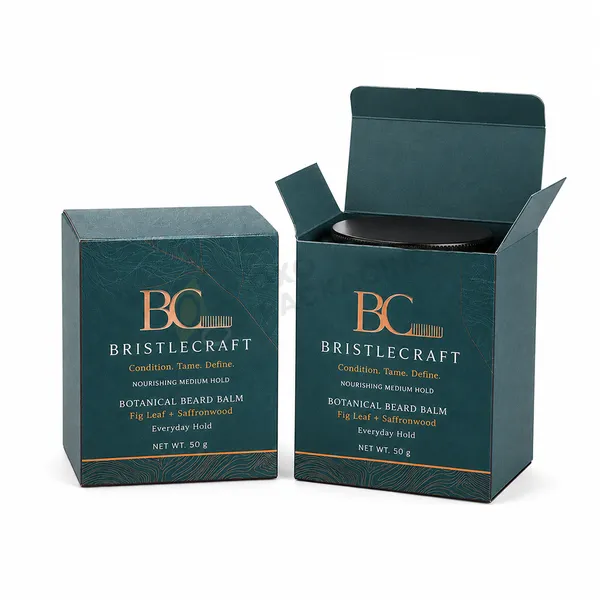 custom beard balm packaging