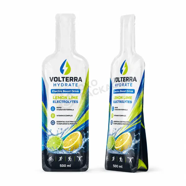 Custom Bottle Shape Pouches Bulk