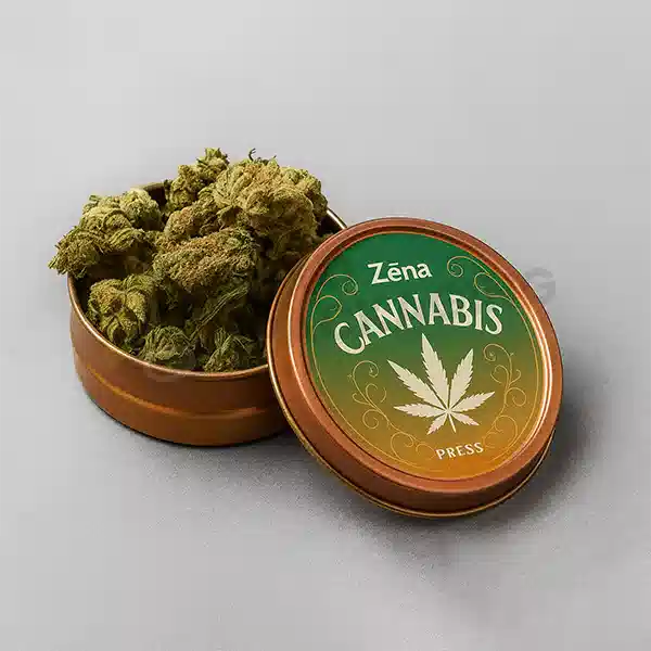 Custom Cannabis Tin Containers