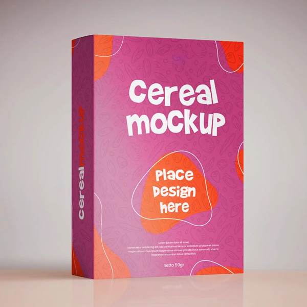 cereal box cardboard