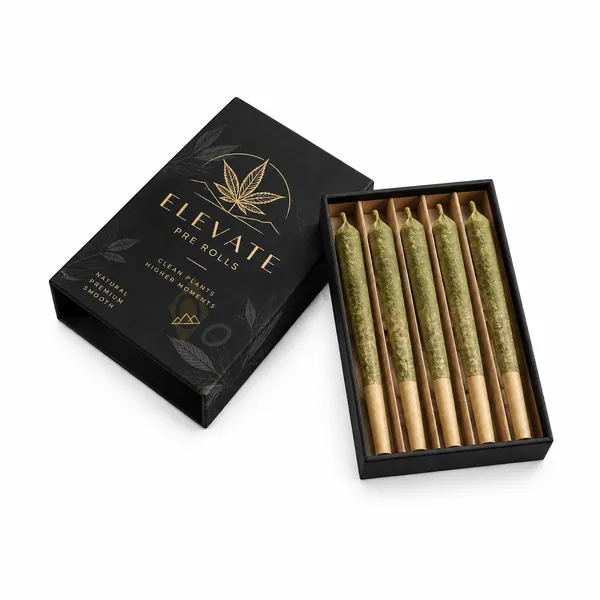 custom cbd pre roll box packaging