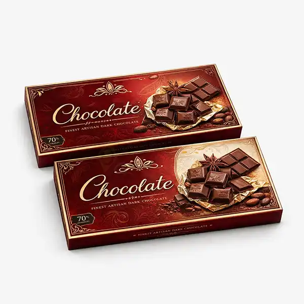 Custom Choclate Bar Boxes