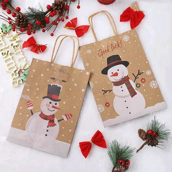 Christmas Paper Packaging Bags