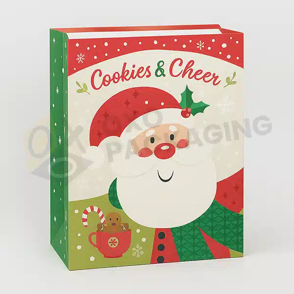 custom christmas treat bag
