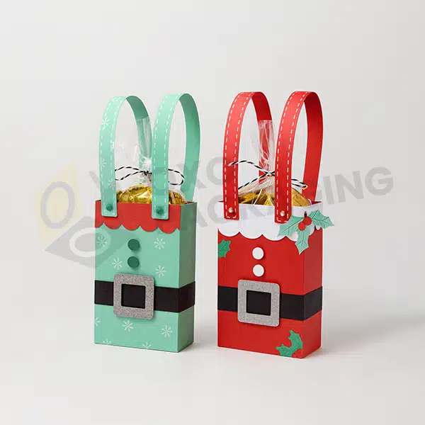 custom christmas treat bags