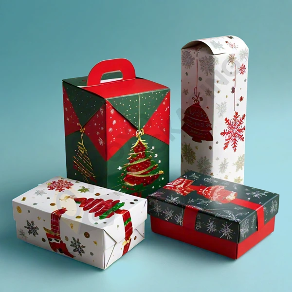 custom christmas treat boxes