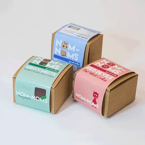 custom cookie sleeve box packaging