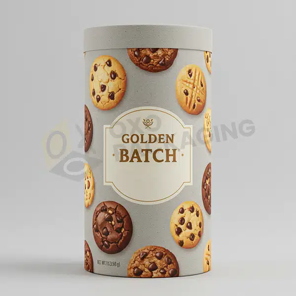 Custom Cookie Tube Packaging