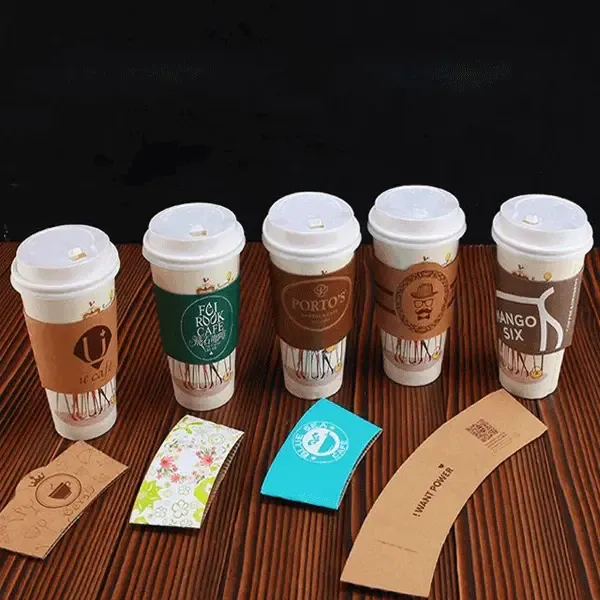 custom cup sleeves packaging