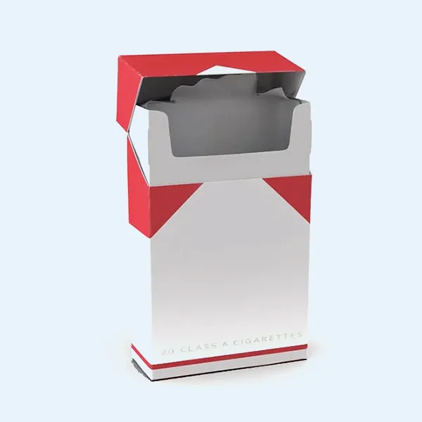 custom paper flip top cigarette boxes