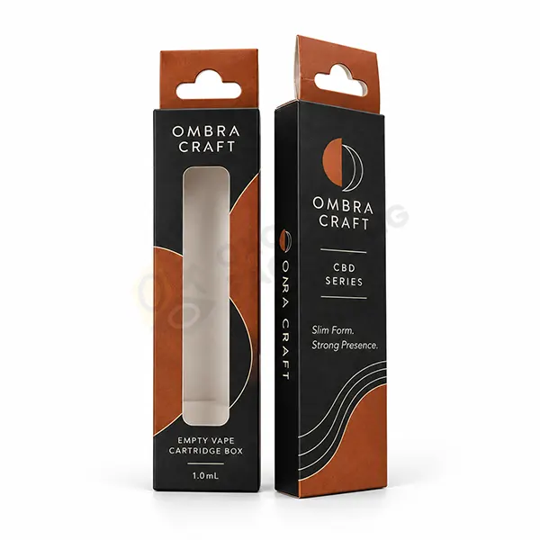 custom empty vape cartridge boxes wholesale