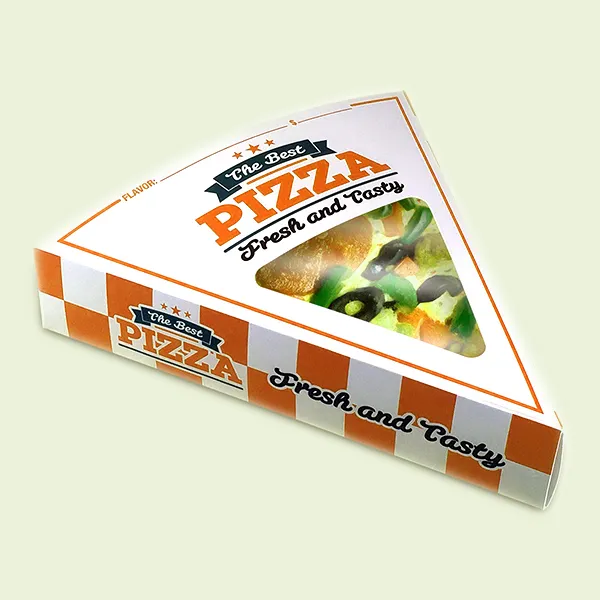 f-flute pizza window packaging
