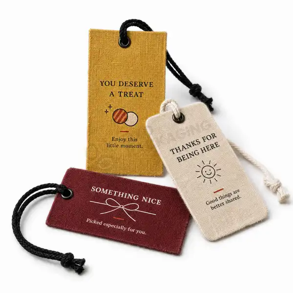 Custom Fabric Hang Tags Wholesale