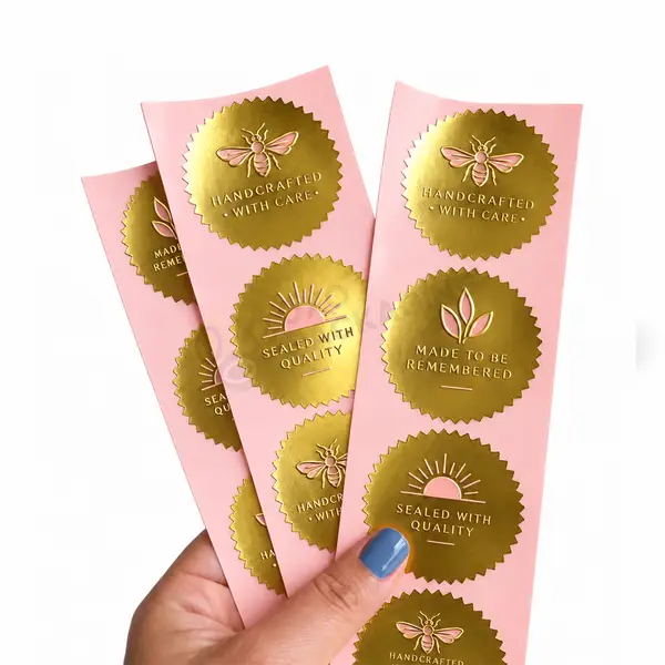 Custom Foil Labels & Stickers
