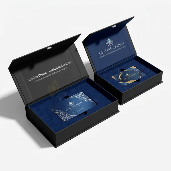 Custom Gift Card Boxes Wholesale
