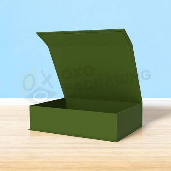 Custom Green Magnetic Gift Boxes