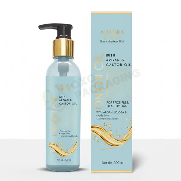 custom hair oil packaging boxes