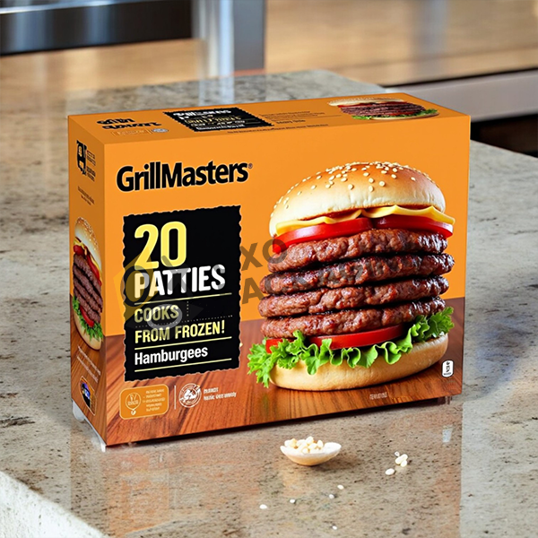 Custom Hamburger Patty Boxes