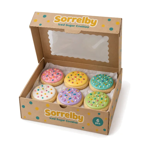 Custom Kraft Cookie Boxes