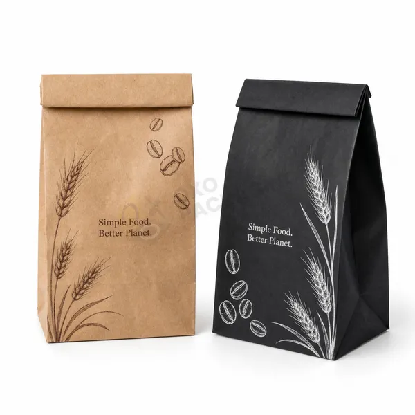 Custom Kraft Paper Bags Bulk