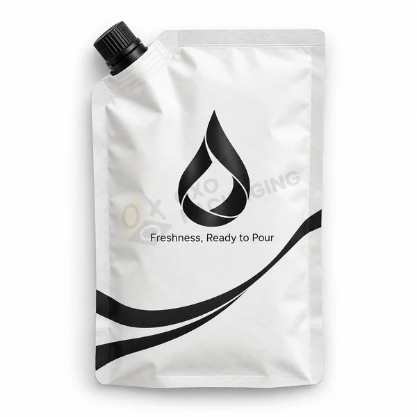 custom kraft spout pouches