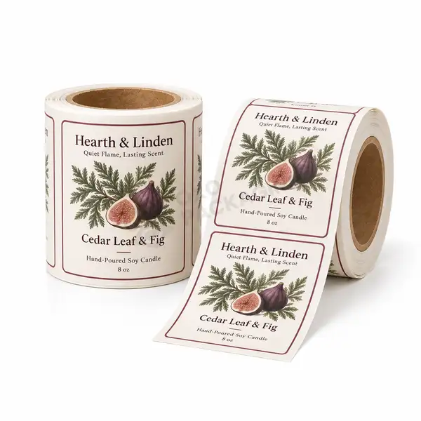 custom labels on rolls