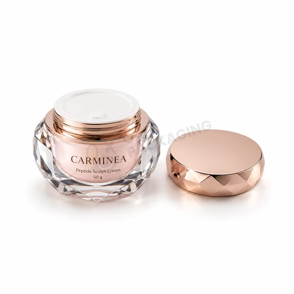 custom luxury cosmetic jars bulk