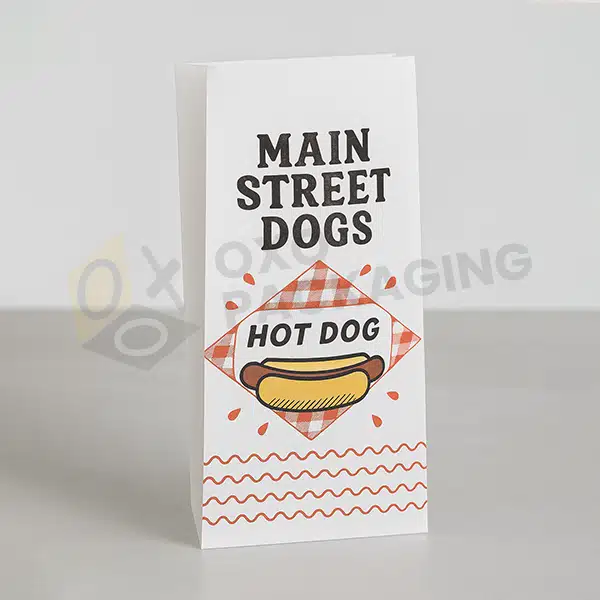 custom hot dog sleeve packaging