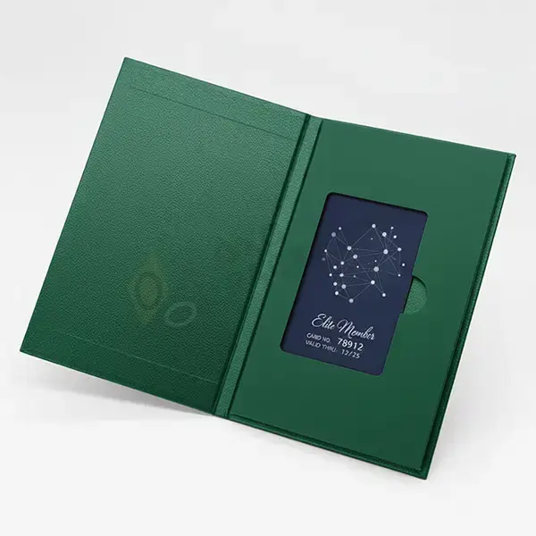 custom membership card box